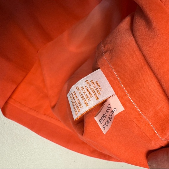 Tori Richard White Coral Ombre Sleeveless Floral Print Maxi Dress Size 8 - Picture 11 of 15